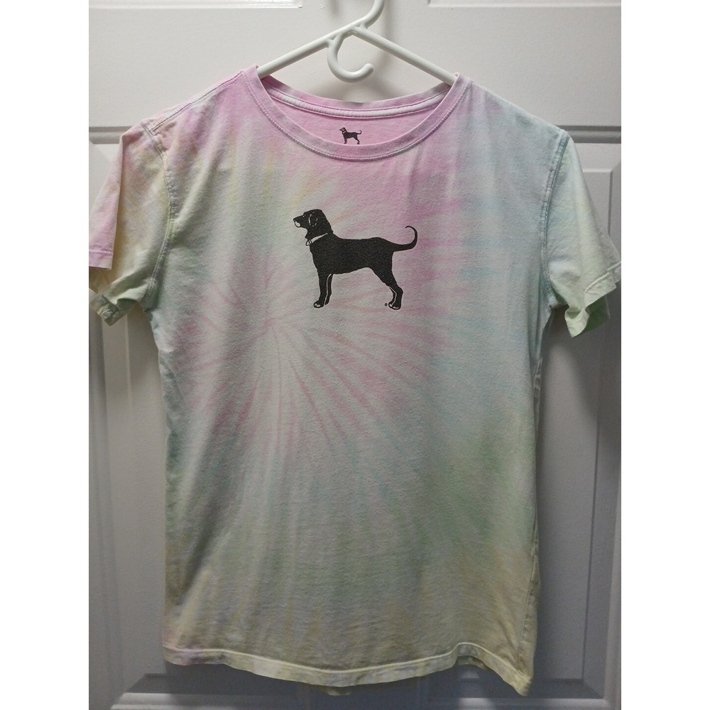 The Black Dog Pastel tie-dye t-shirt Martha's Vineyard  Ladies X- small Cotton